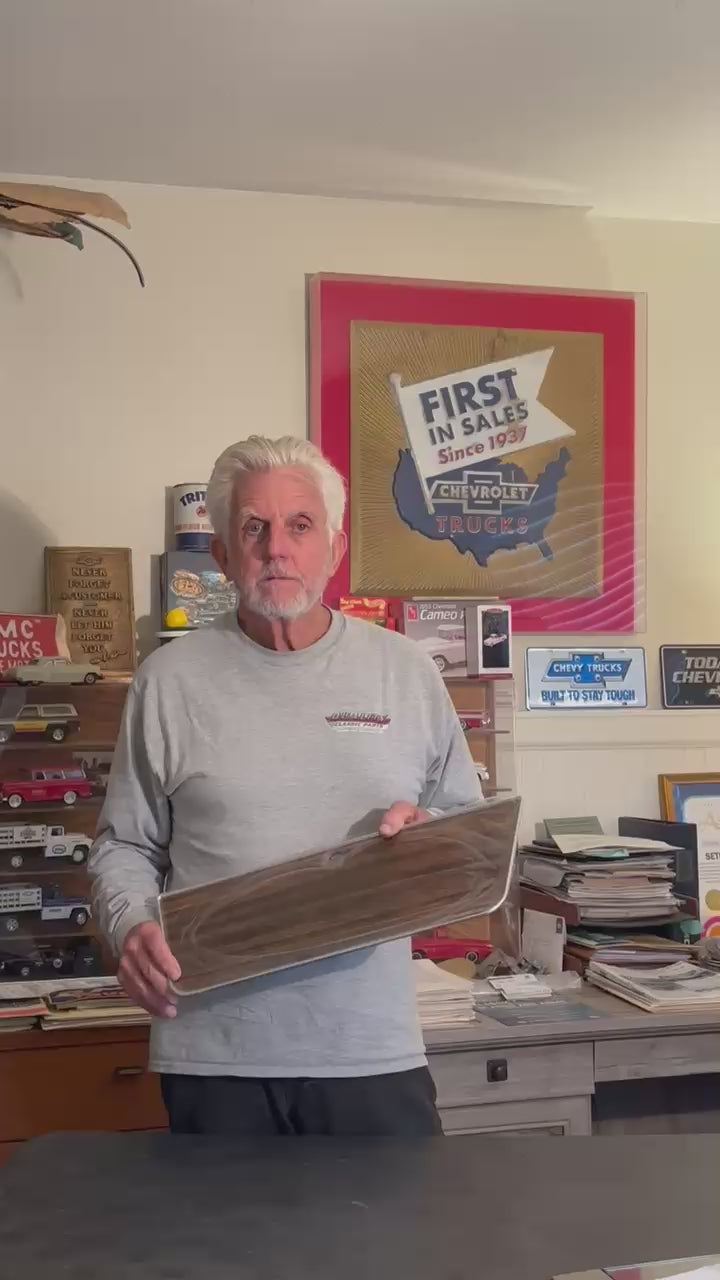 1971 1972 Chevrolet Truck Glove Box Door “Cheyenne Super” GMC “ Sierra Grande “