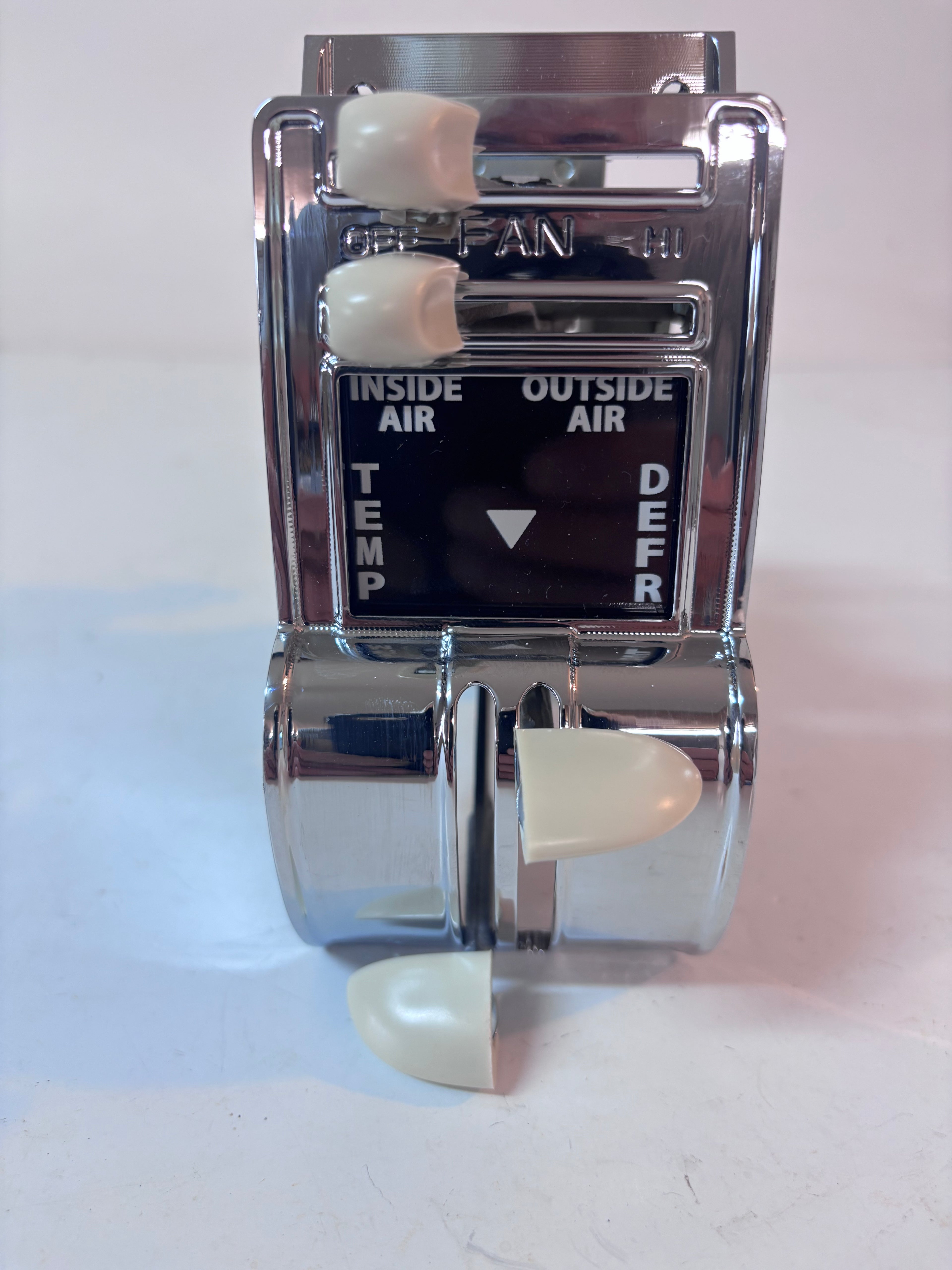 NEW 1955 - 1959 GMC Deluxe Heater Control Bezel Complete