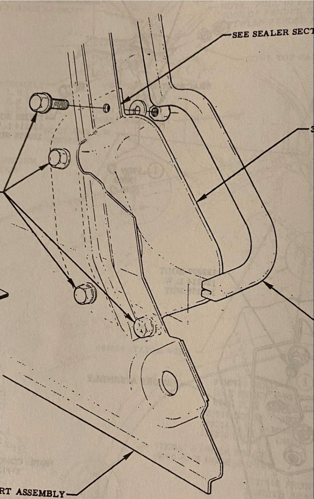 1955 - 1959 Chevy GMC Truck Inner Fender Front Sponge Seal 10pc Kit