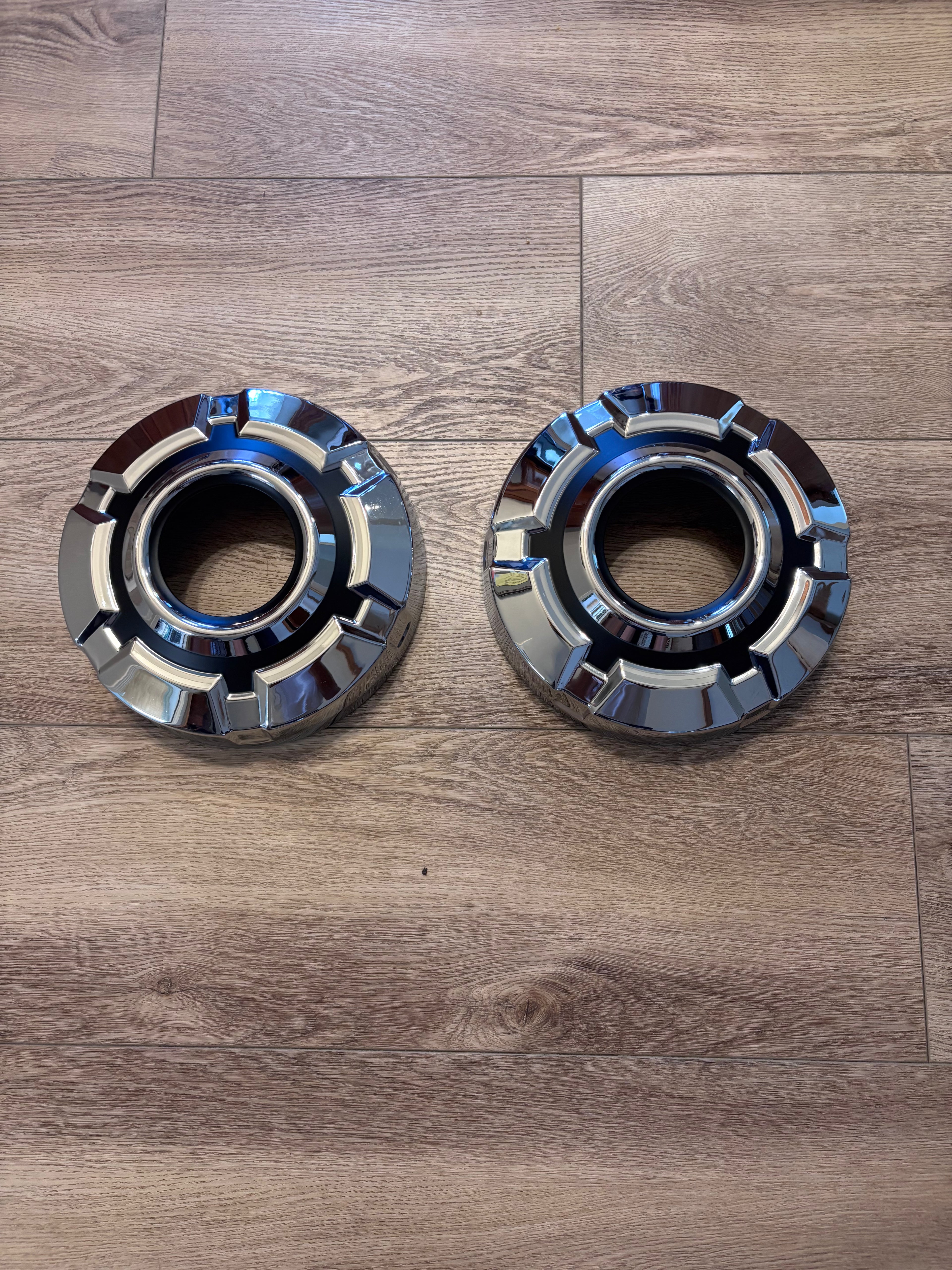 1969 - 1978 CHEVY TRUCK 1/2 TON 4x4 Dog Dish 10.5” HUBCAP WHEEL COVERS Set Of 2