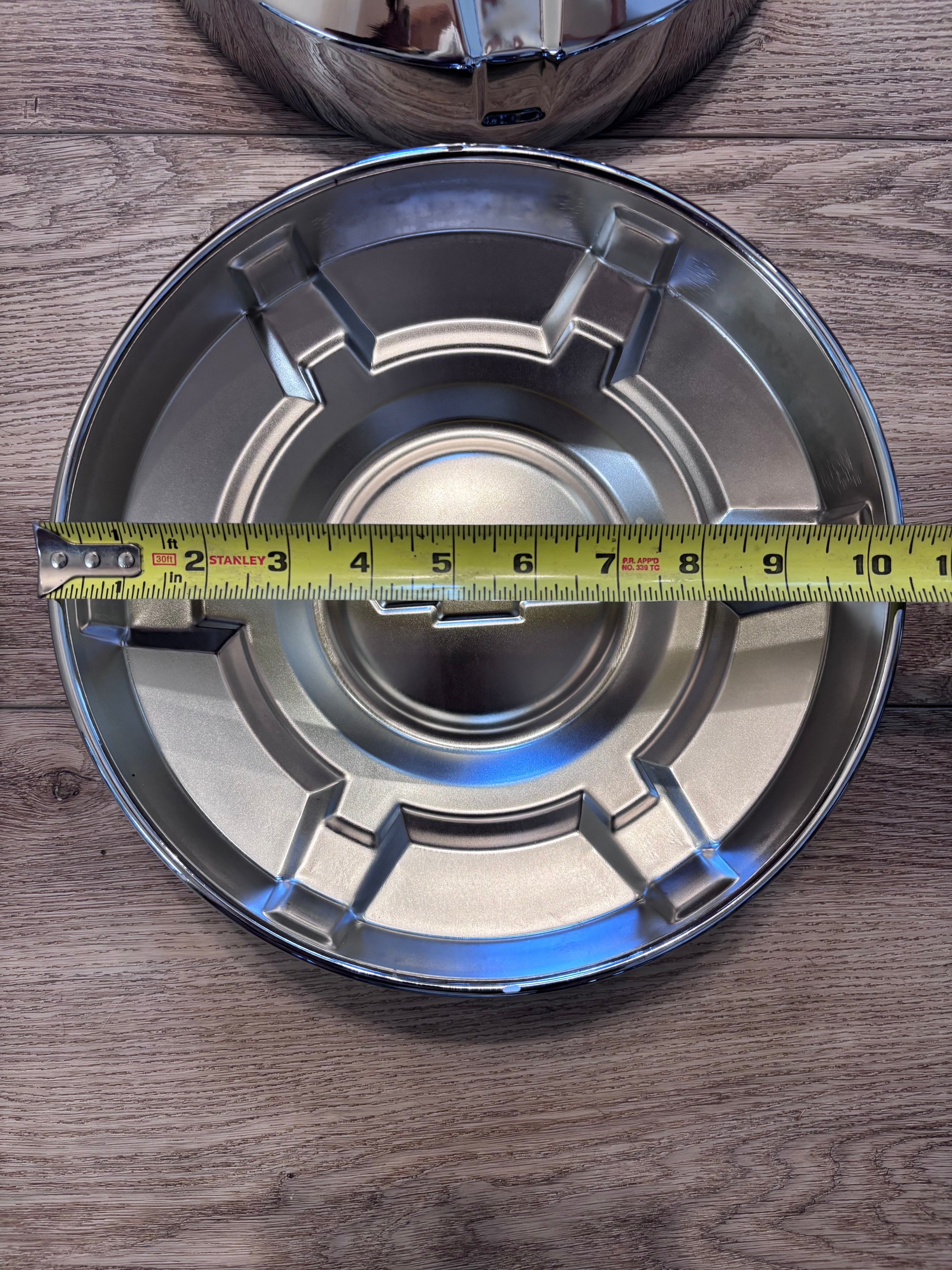 1969 - 1972 CHEVY TRUCK 1/2 TON 4x4 Dog Dish 10.5” HUBCAP WHEEL COVERS Set Of 4
