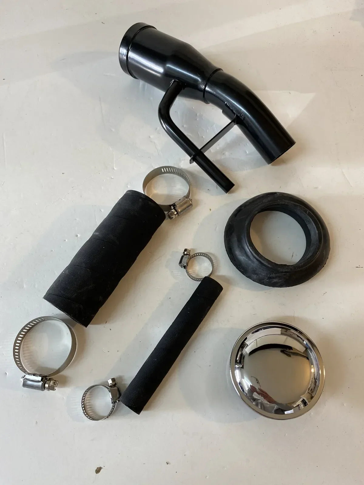 1955 - 1959 Chevy GMC Truck Gas Fuel Tank Filler Kit Chrome Cap