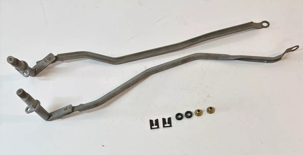 1958 1959 Electric Chevy Truck Wiper Transmissions Links Original Rare Pair