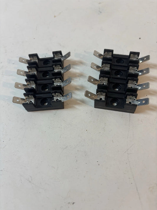 2 New Fuse Block With 4 glass Fuses 1937 - 1953 Chevrolet GMC Truck Free Shipping
