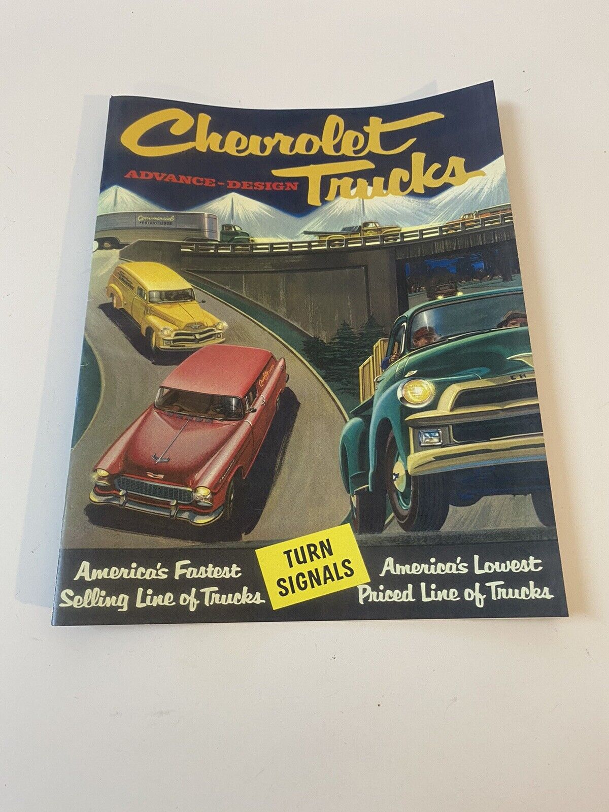 1954 1955 Chevrolet All Truck Turn Signal Information Installation Brochure