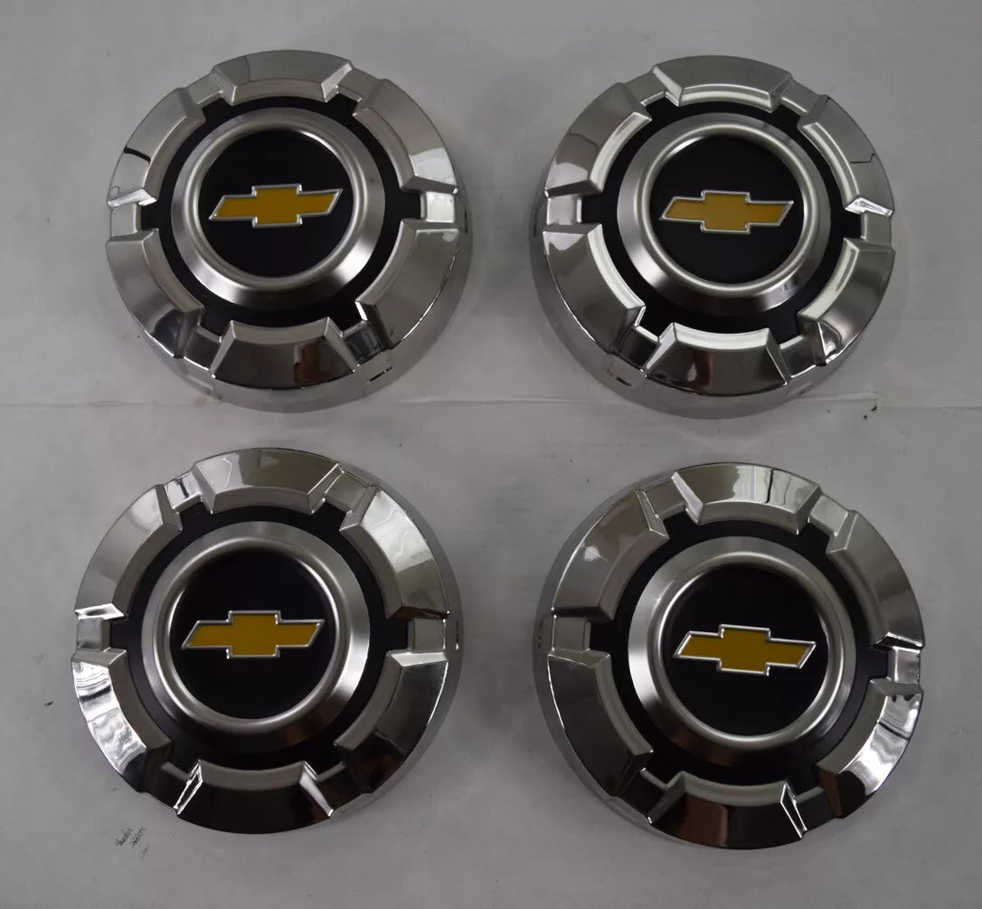 NEW 1969-1975 Chevy 1/2 Ton Wheel Center Rim Hubcap Lug Cover Dog Dish C10 Set 4