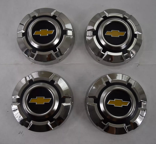 NEW 1969-1975 Chevy 1/2 Ton Wheel Center Rim Hubcap Lug Cover Dog Dish C10 Set 4