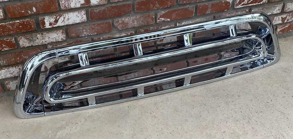 1957 Chevy Pickup Truck Chrome Steel Front Grill Grille Assembly