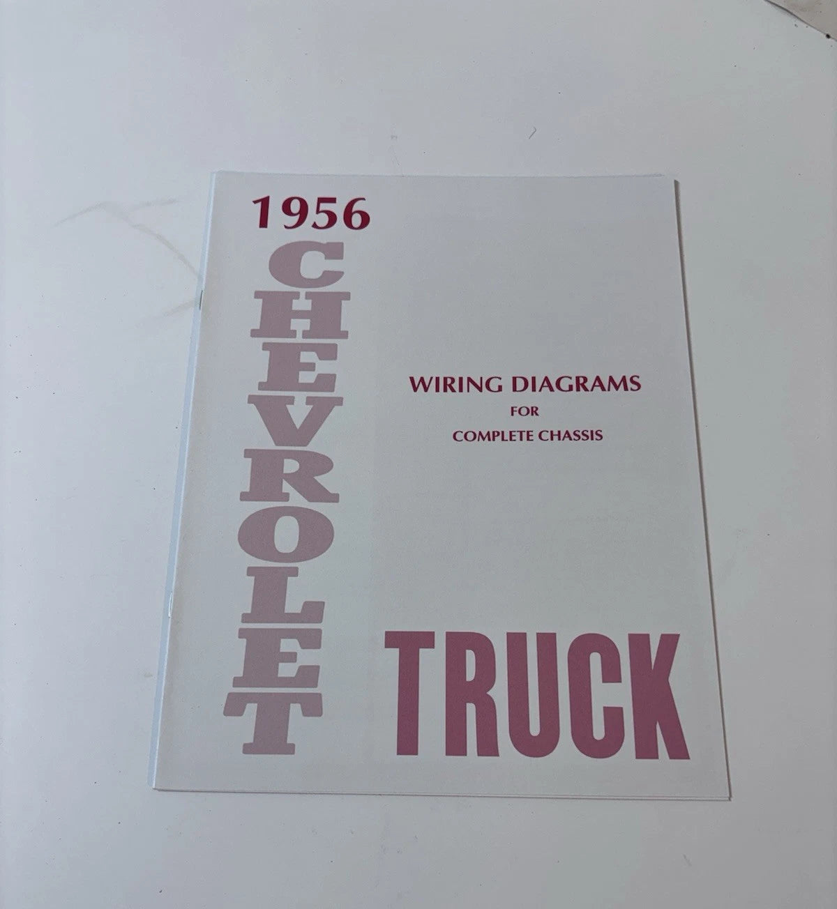 1956 Chevrolet Truck All Models Wiring Diagrams Manual