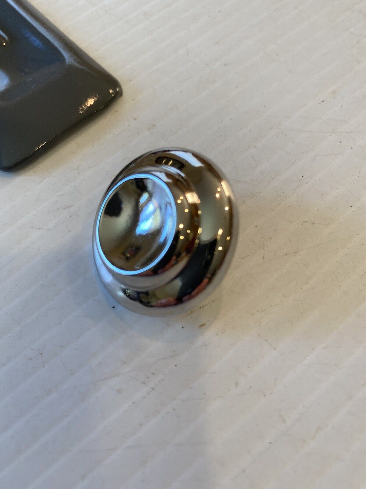 NEW Rare 1955 - 1959 Cigarette Lighter Deluxe Block Off Chrome GMC