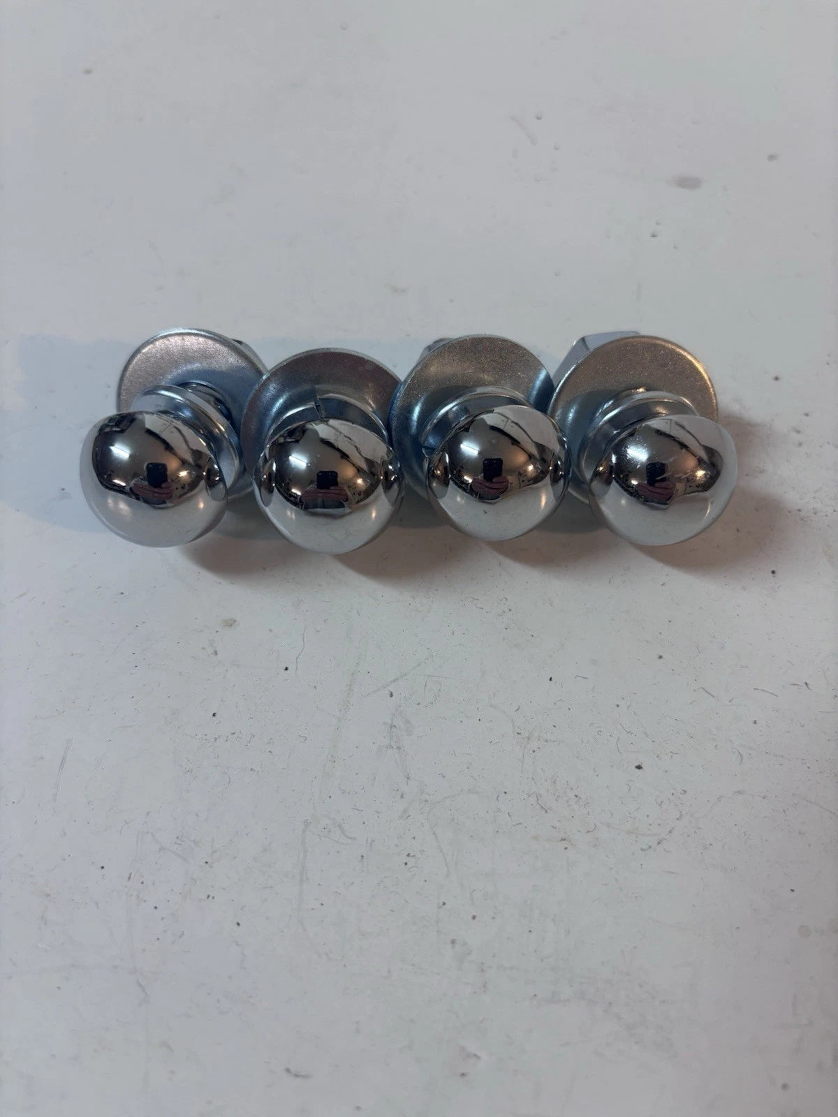 New Bumper Bolts Show Chrome SET Front And Rear 1947 - 1959 Chevy GMC Truck 4