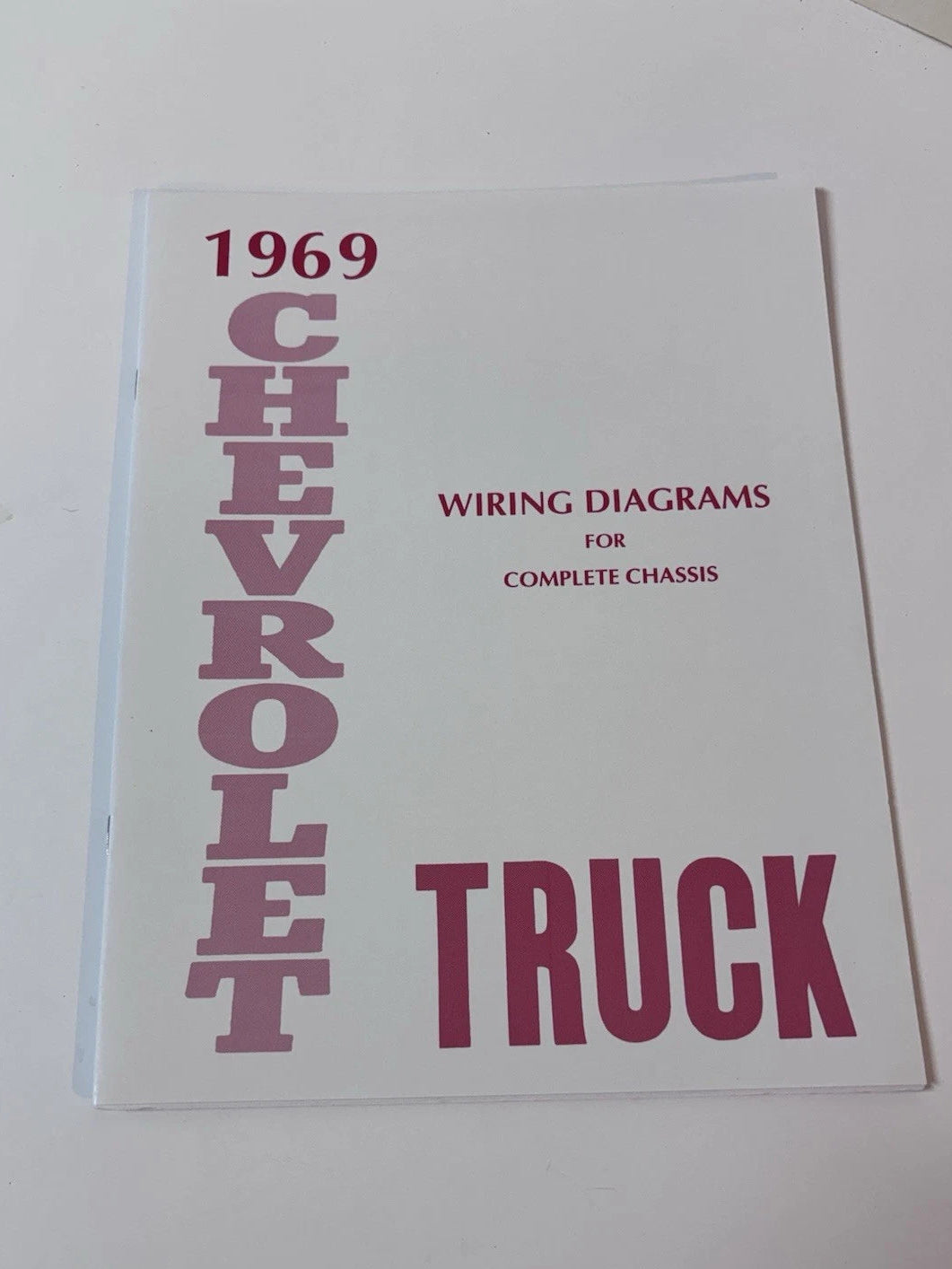 1969 Chevrolet Truck All Models Wiring Diagrams Manual