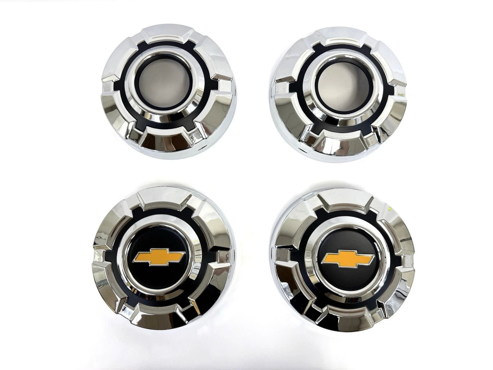 1973 - 1978 CHEVY TRUCK 1/2 TON 4x4 Dog Dish 10.5” HUBCAP WHEEL COVERS Set Of 4