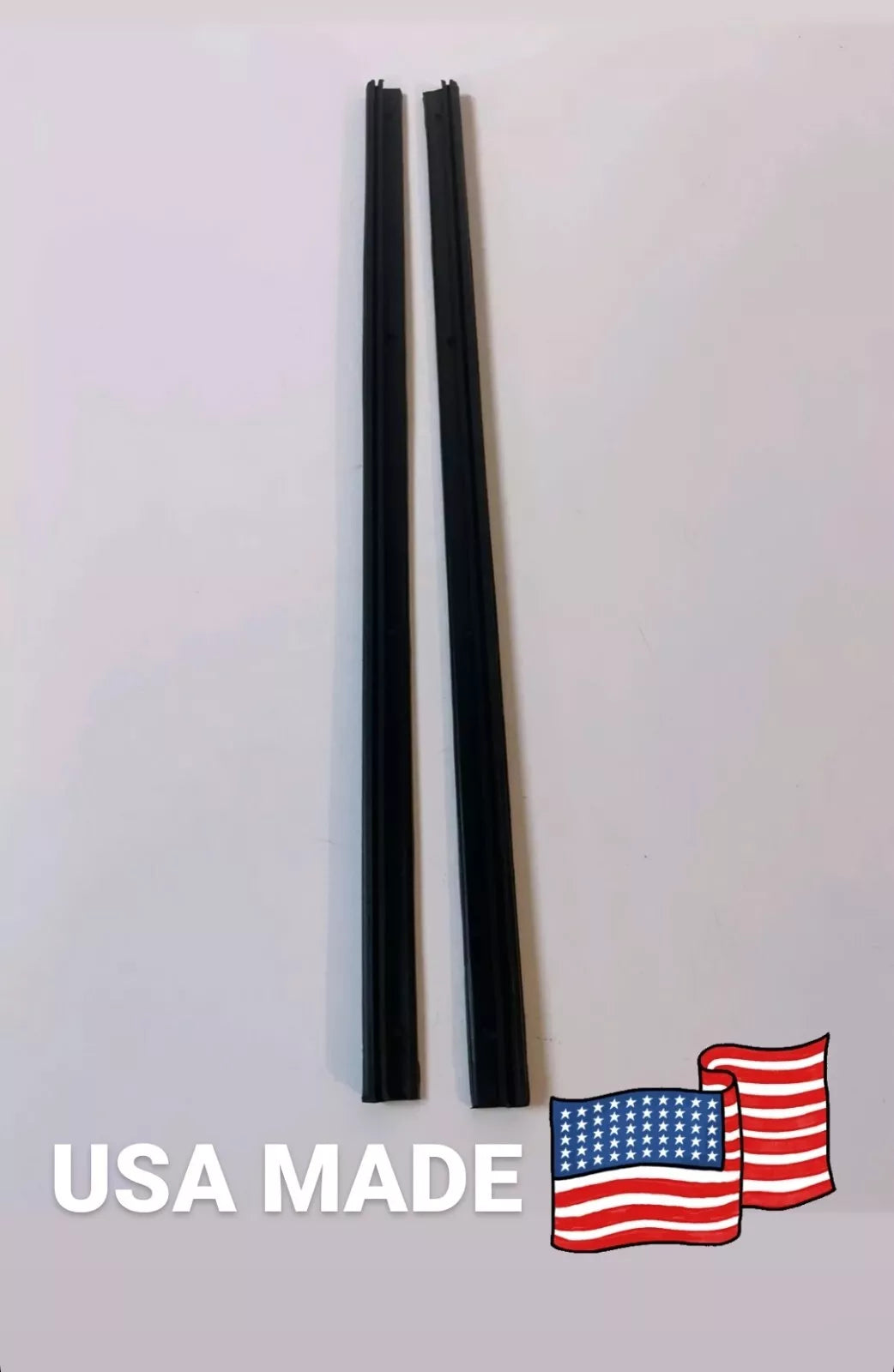 1955 - 1966 Chevy GMC Pickup Truck Vent Window Rubber Seal PAIR Vertical Seals