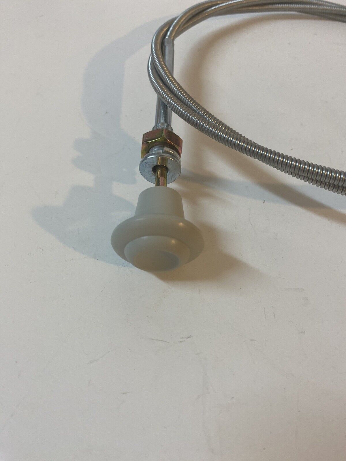 1955 - 1959 GMC Truck Dash OEM Gray Choke Throttle Vent Cable 63”