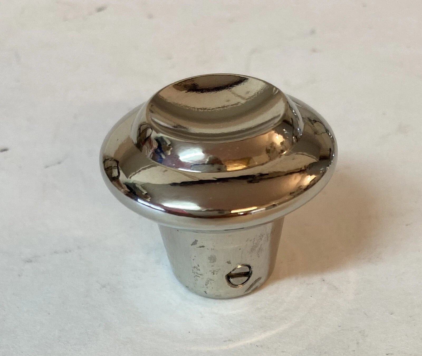 1955 - 1959 CHROME DASH RADIO KNOB CHEVY GMC TRUCK CORRECT Shape