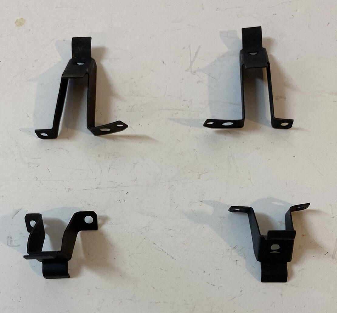 NEW 1958 - 1959 Chevy GMC Headlight Bucket Bezel Stands Riser Clips (4 pc Set )