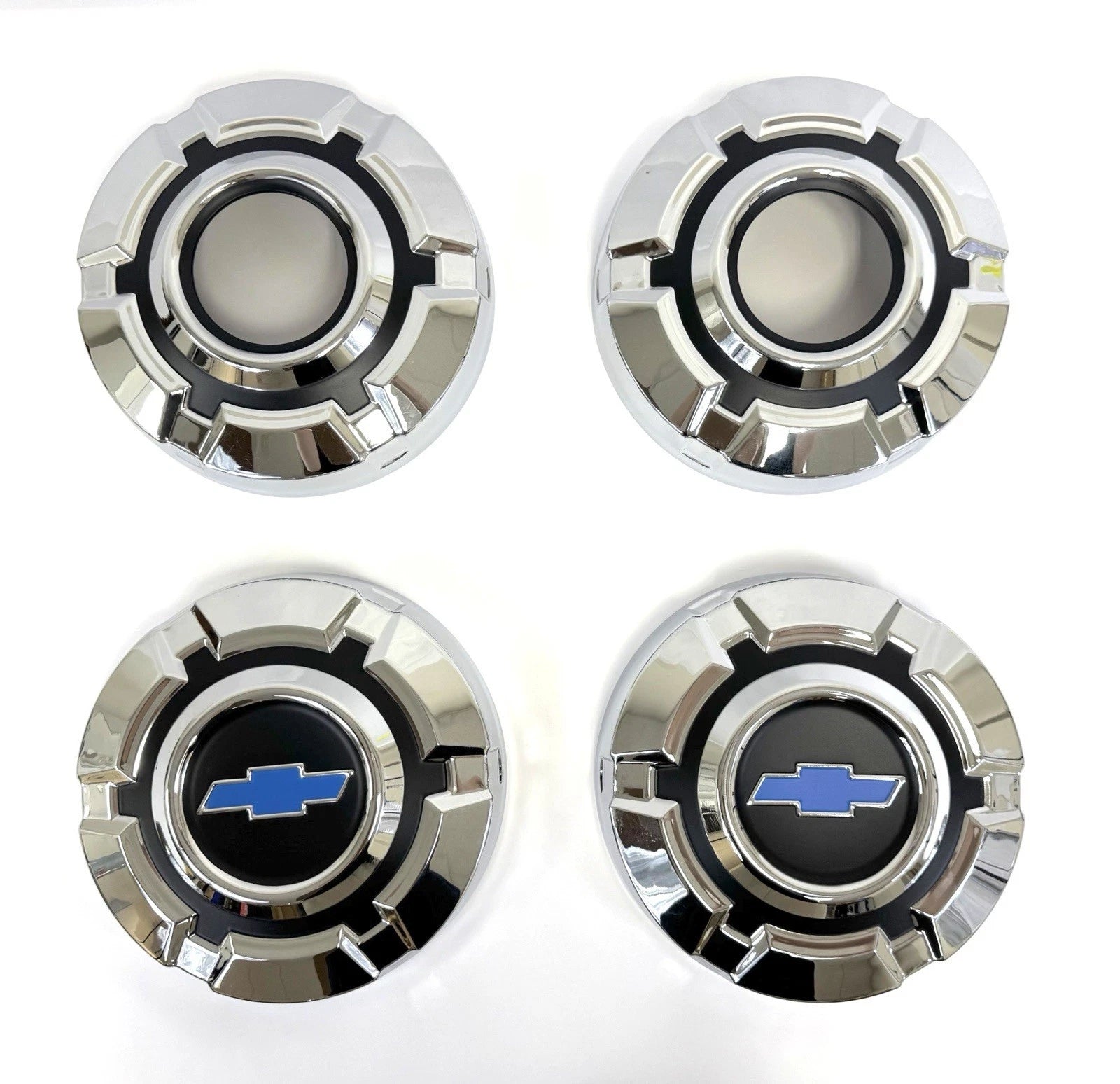 1969 - 1972 CHEVY TRUCK 1/2 TON 4x4 Dog Dish 10.5” HUBCAP WHEEL COVERS Set Of 4