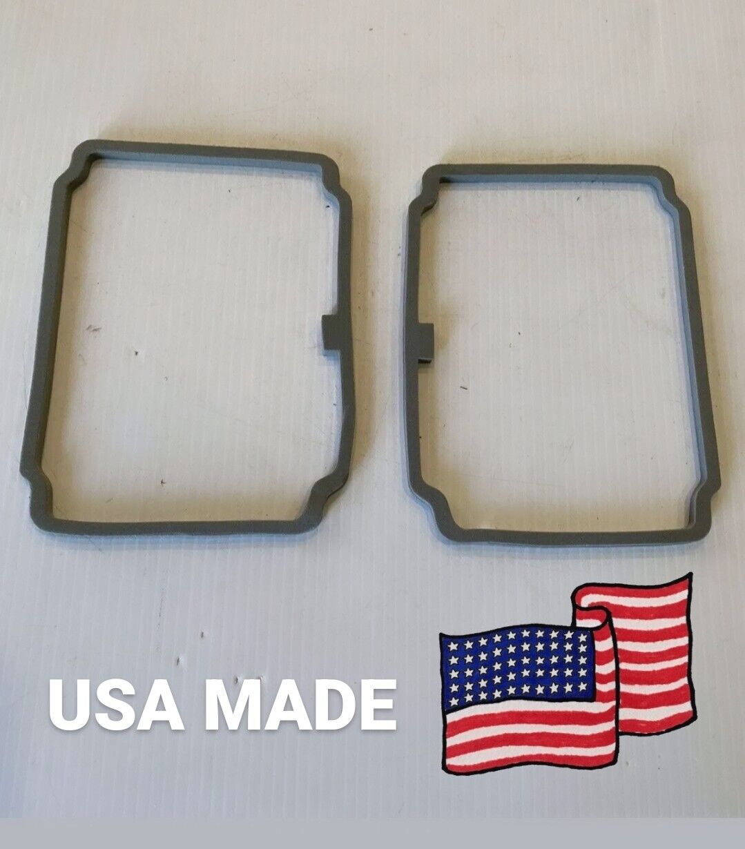 Gaskets: 1973-1987 Chevy Truck Tail Turn Light Lens Gaskets USA Pair
