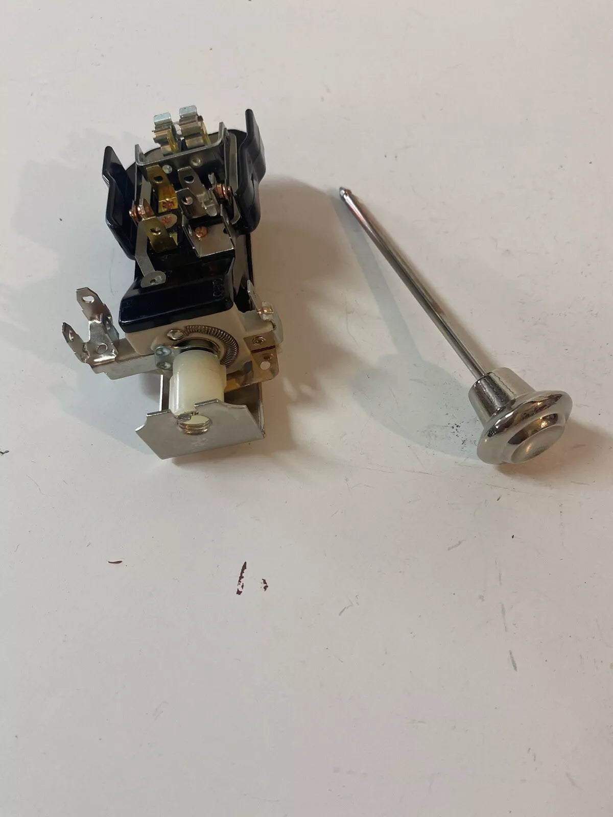 NEW 1955 1959 Chevy Truck Headlight Switch Chrome Knob Rod 1995082 O