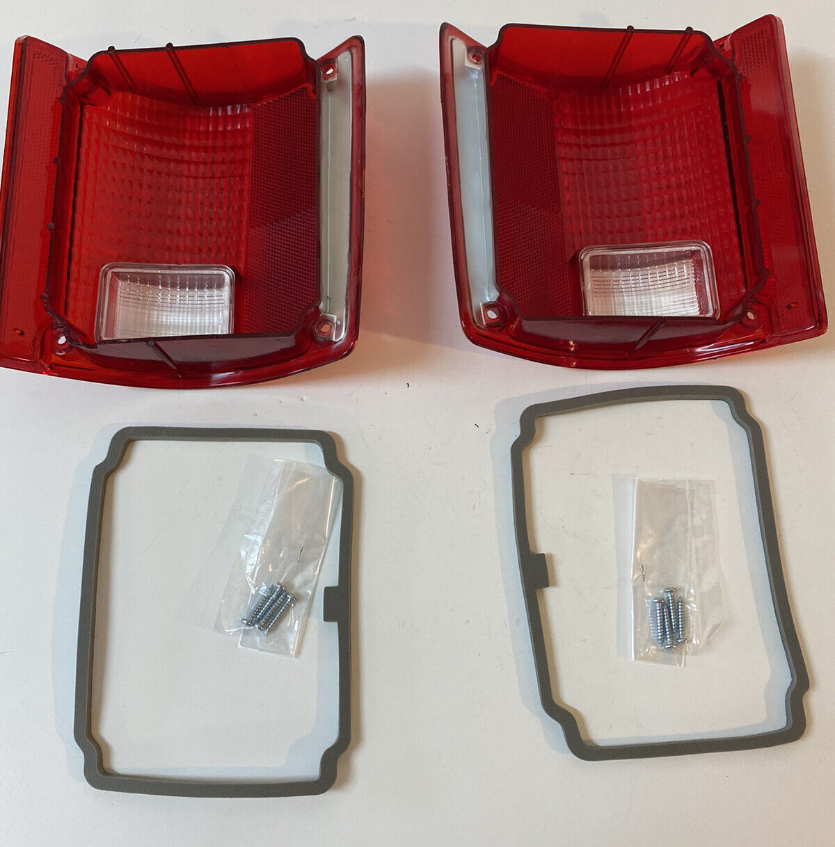 NEW 1973 - 1987 Chevy Truck GMC Pair Tail Light Lenses 5968329 330