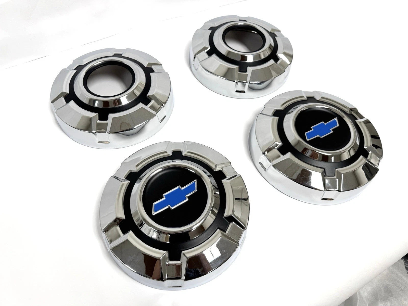 1969 - 1972 CHEVY TRUCK 1/2 TON 4x4 Dog Dish 10.5” HUBCAP WHEEL COVERS Set Of 4