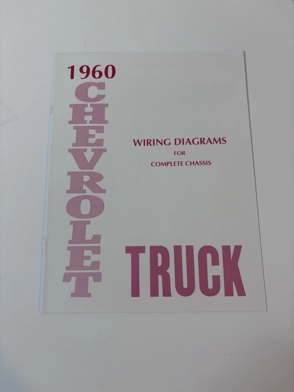 1960 Chevrolet Truck All Models Wiring Diagrams Manual