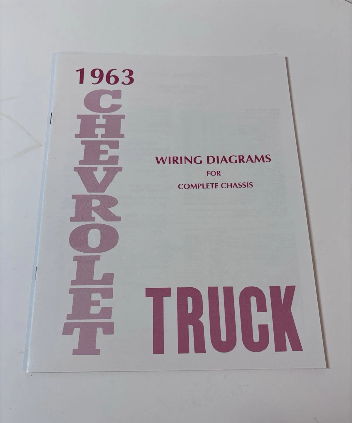 1963 Chevrolet Truck All Models Wiring Diagrams Manual (Copy)