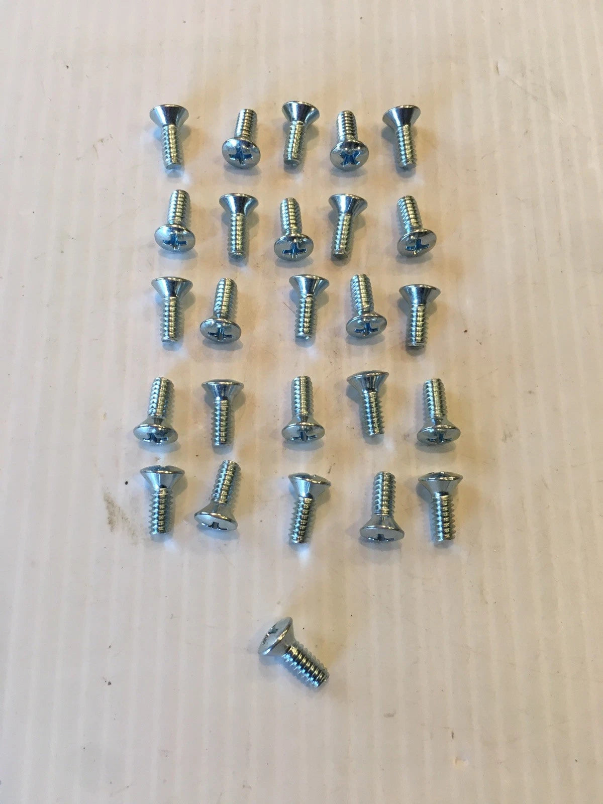 1955 Second Series Only CHEVY/GMC TRUCK DOOR PANEL SCREW SET 26 PCS New Plated