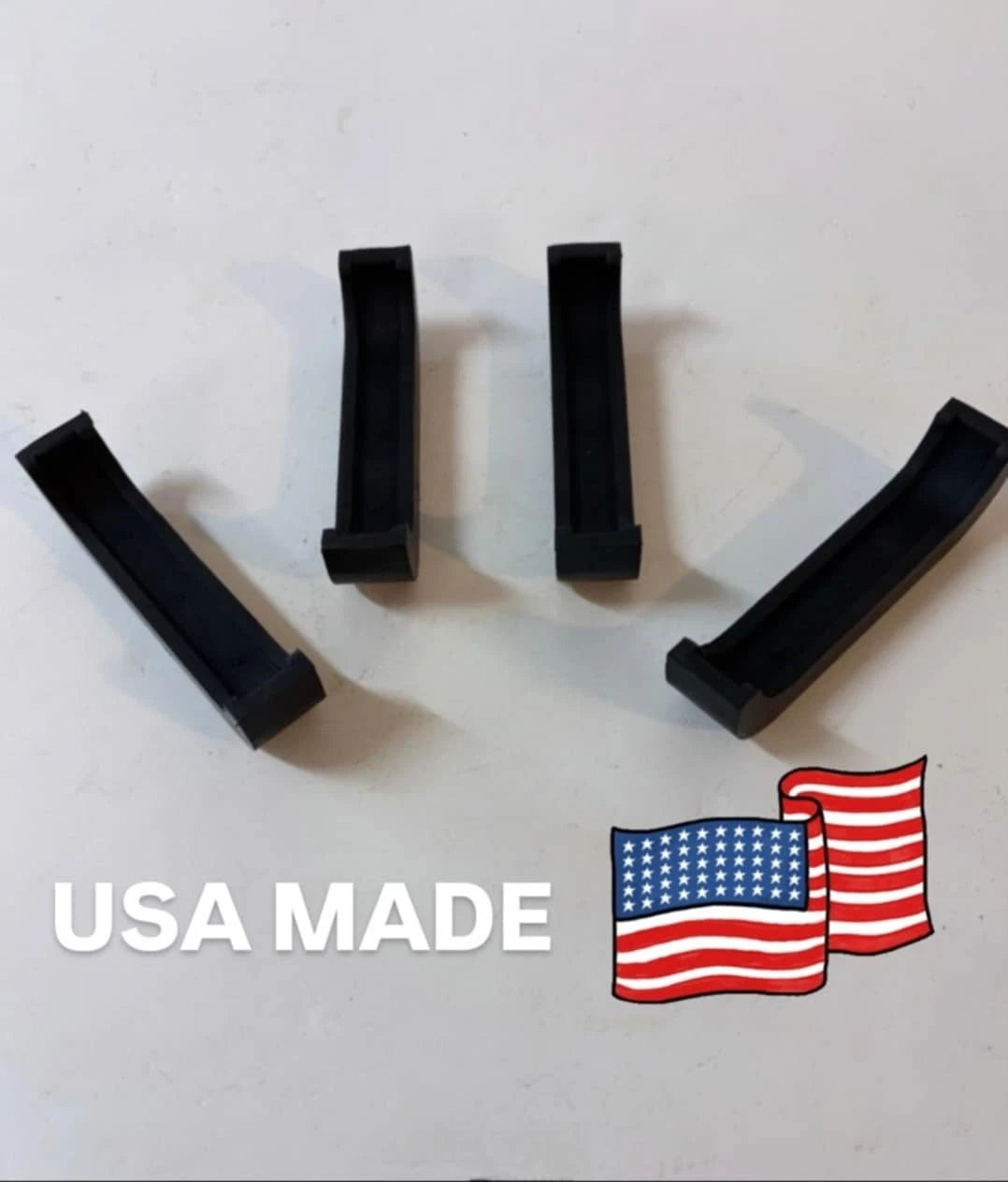1967 - 1972 Chevy GMC truck Heavy duty radiator rubber supports 4 Core