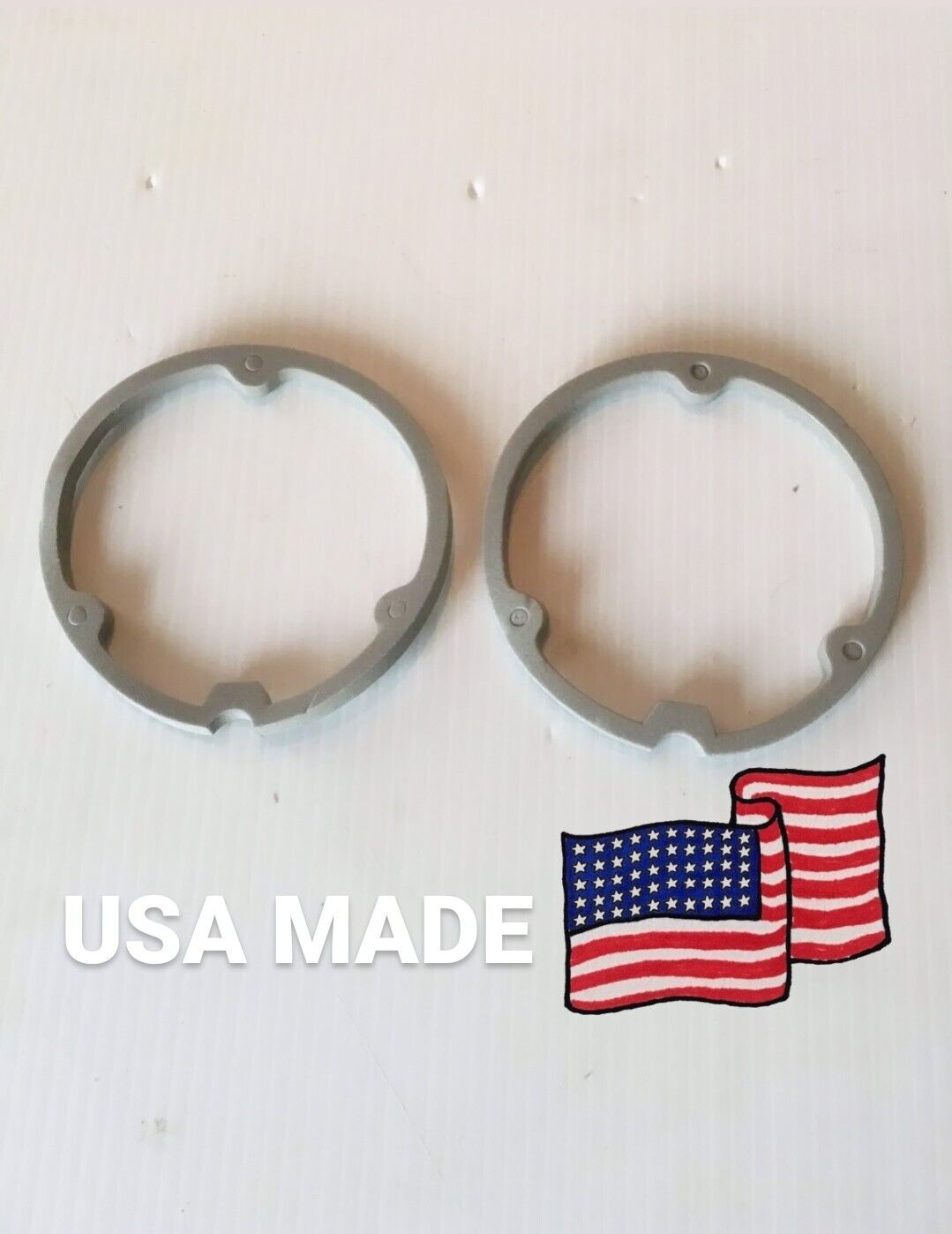 Gaskets: 1958 1959 Chevrolet Chevy GMC Apache Fleetside Taillight Lens Gasket Pads Pr USA