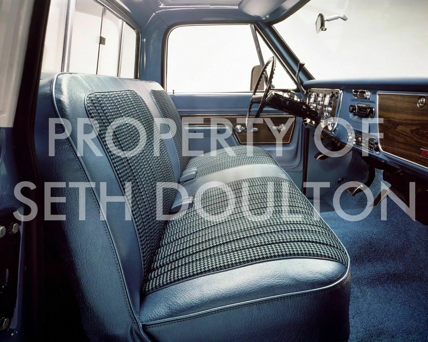 1972 Chevy C10 factory original photo vintage print ad Large 16" X 20” poster