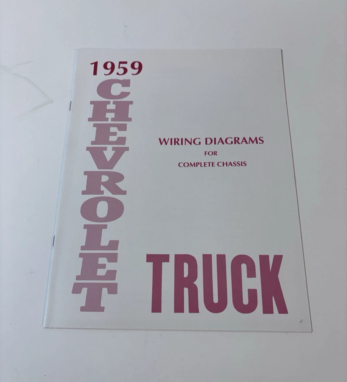 1959 Chevrolet Truck All Models Wiring Diagrams Manual