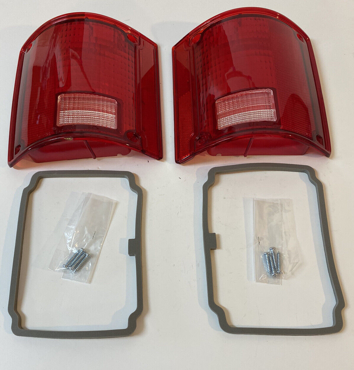 NEW 1973 - 1987 Chevy Truck GMC Pair Tail Light Lenses 5968329 330
