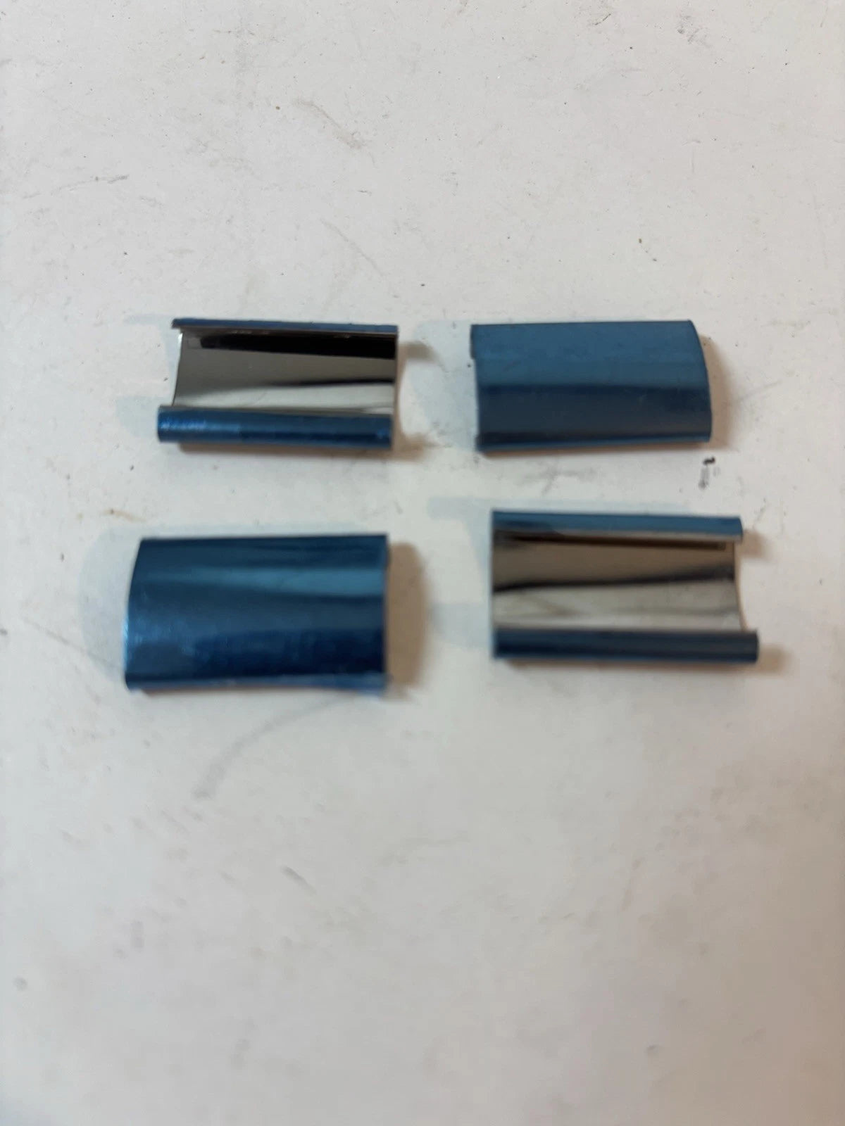 1956 Ford Truck Windshield, Trim Molding Clips Stainless F100 F-100 Custom Cab 4