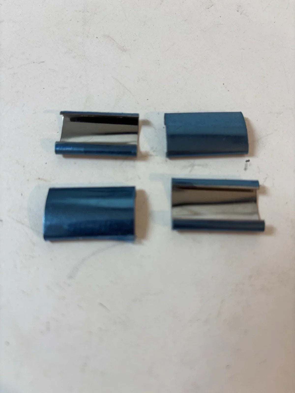 1956 Ford Truck Windshield, Trim Molding Clips Stainless F100 F-100 Custom Cab 4