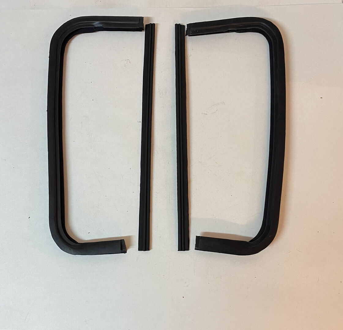 New USA Made Vent Window Rubber Weatherstrip Seal Pair 4pc 1955 - 1959 Chevy GMC