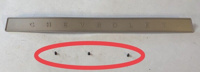 NEW 1964  - 1966 Chevrolet Truck Glove Box Door Emblem Tube Nuts (only Nuts)