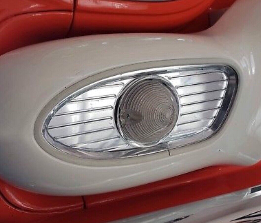 1958 1959 GMC Truck Park Light Bee Hive Lenses Pair Brand New Screws Gaskets