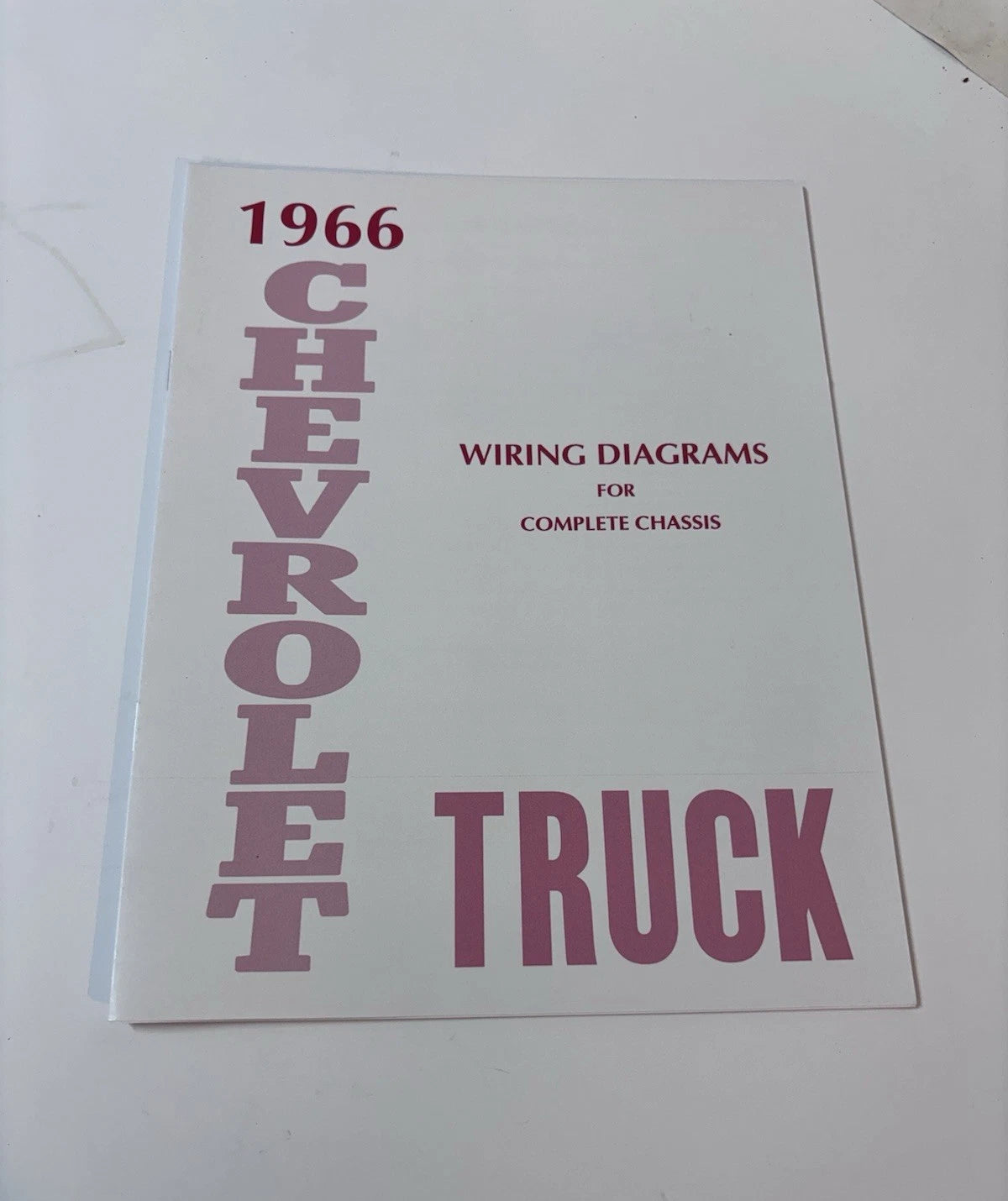 1966 Chevrolet Truck All Models Wiring Diagrams Manual