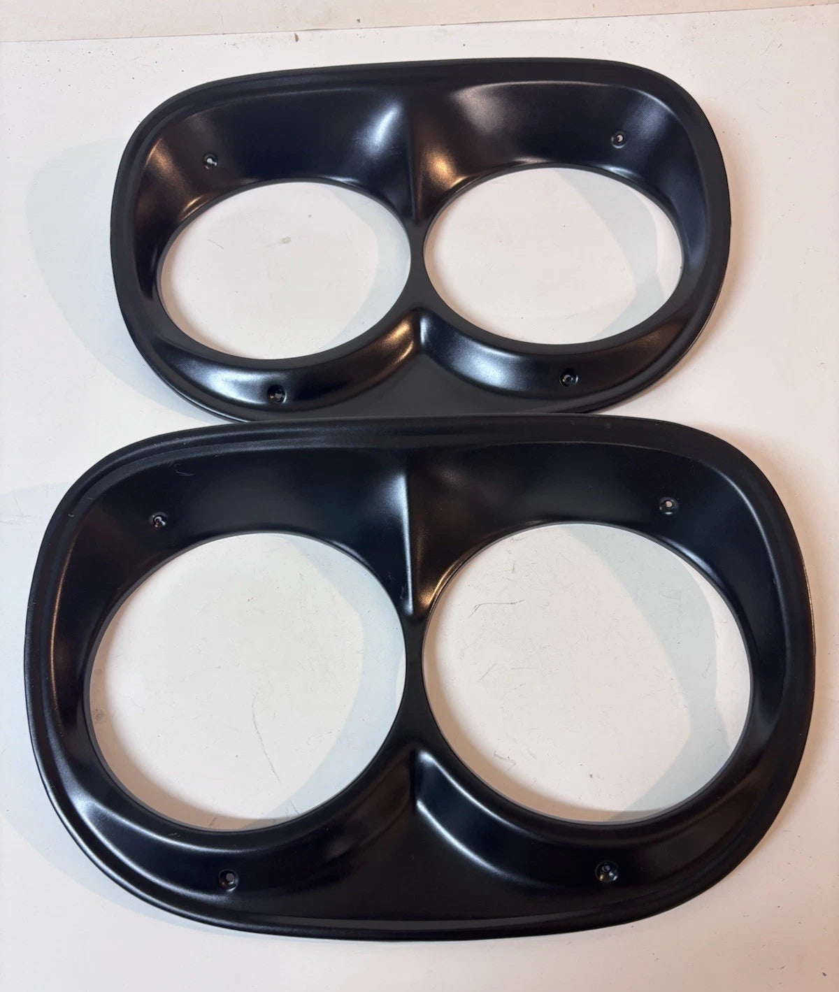 Brand NEW Headlight Bezels 1958 1959 Chevy HMC Pickup All Truck Headlamp Doors