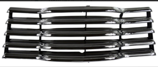 1947 - 1953 Chevy Truck Grill Chrome Black Back Brackets