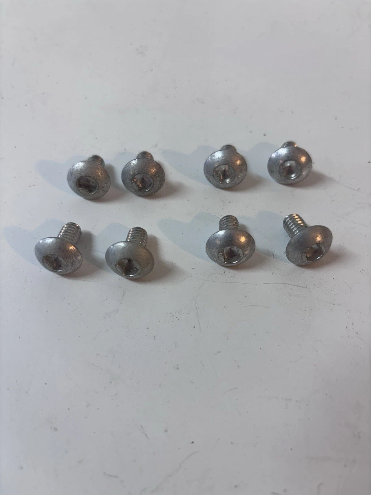 NEW Clutch Head Door Latch Striker Screw Set 1952 - 1963 Chevy GMC Pickup Trucks
