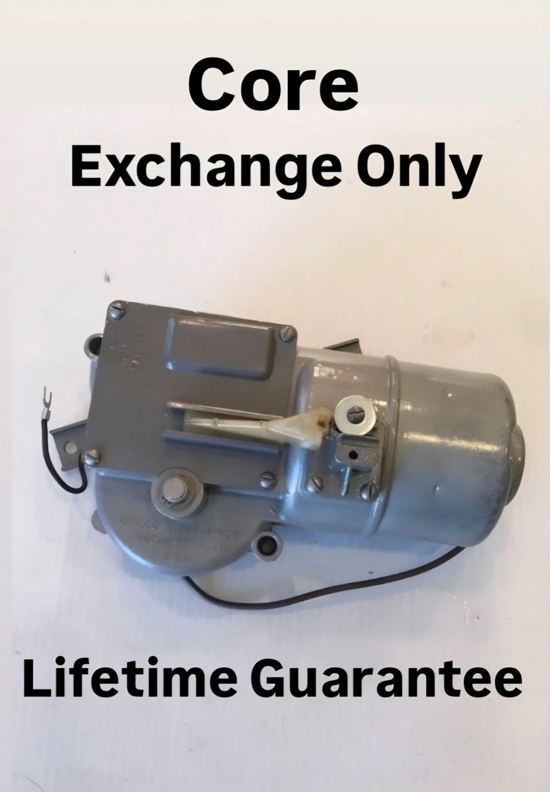 1955 Chevy Car Electric 55 - 57 Wiper Motor Professionally Restored Original OEM - EXCHANGE ONLY