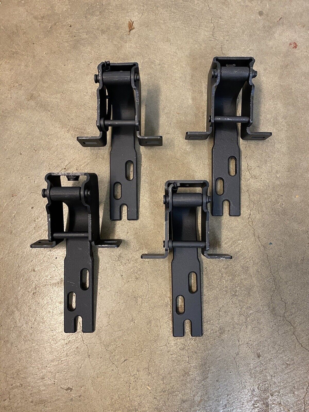 NEW Upper & Lower Door Hinge Set 1955-1959 Chevy GMC Pickup All Truck 5 Star (4)