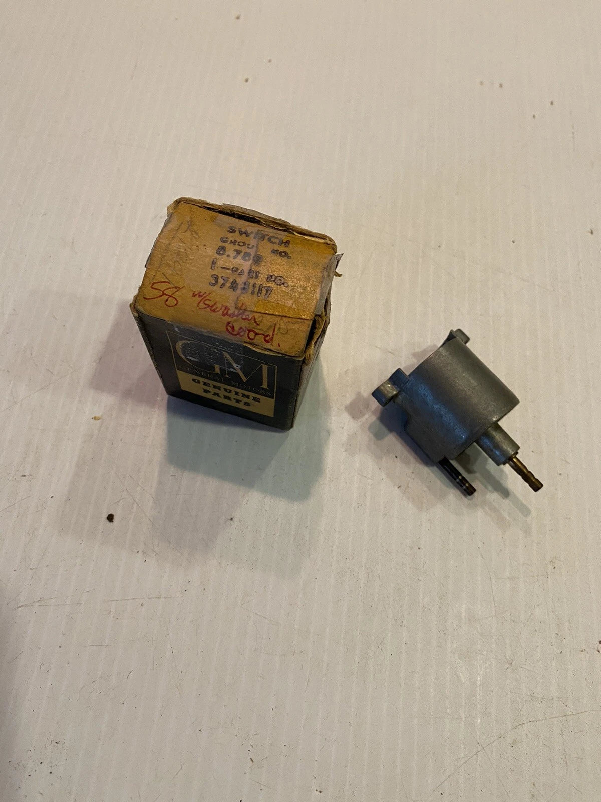 1958 CHEVY IMPALA 1958 1959 Truck WINDSHIELD WASHER PUMP SWITCH COORDINATOR NOS