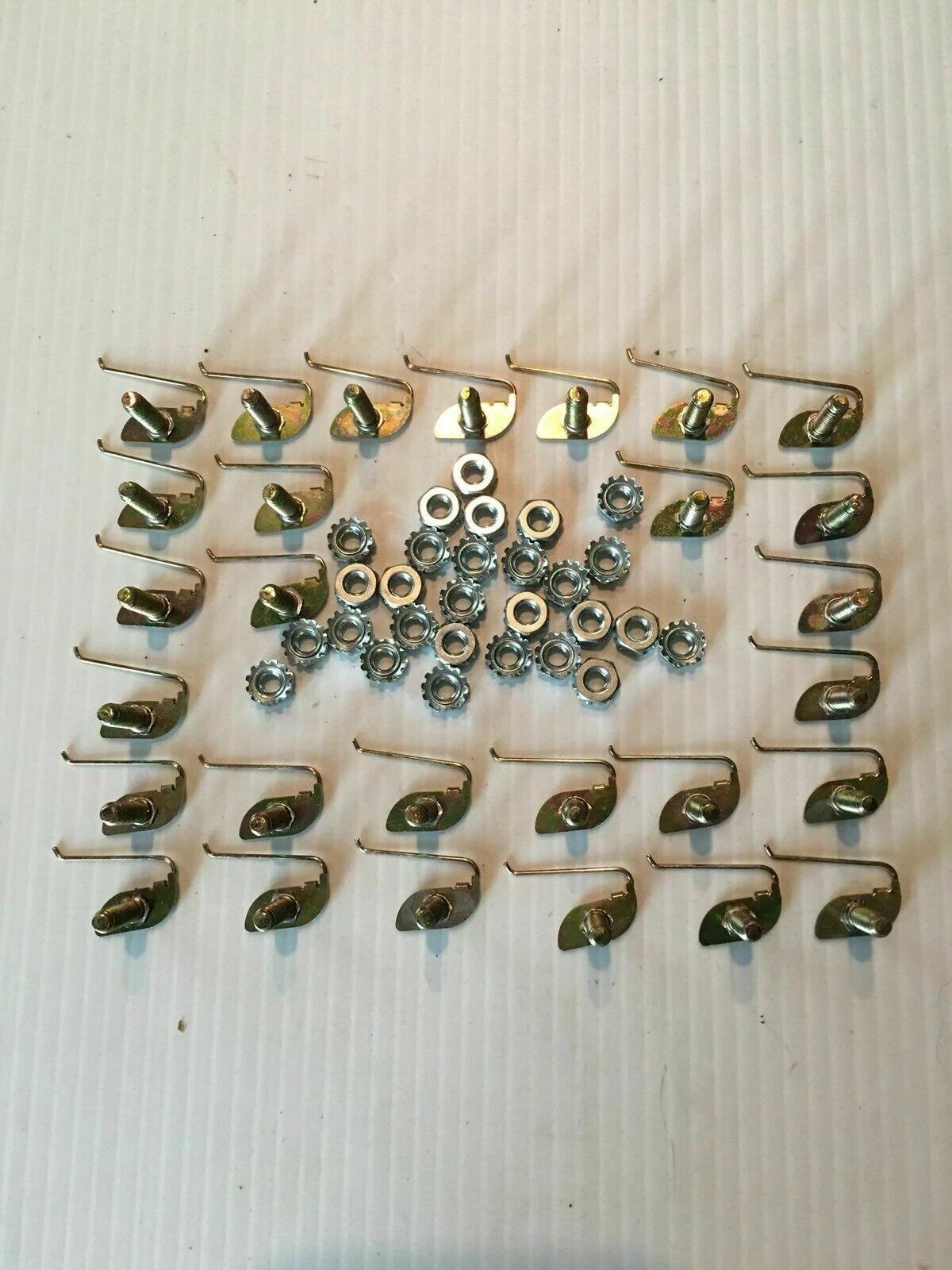 1967 1968 CHEVROLET TRUCK GRILL SURROUND CLIP KIT 56 PC FOR BOTH MOLDINGS