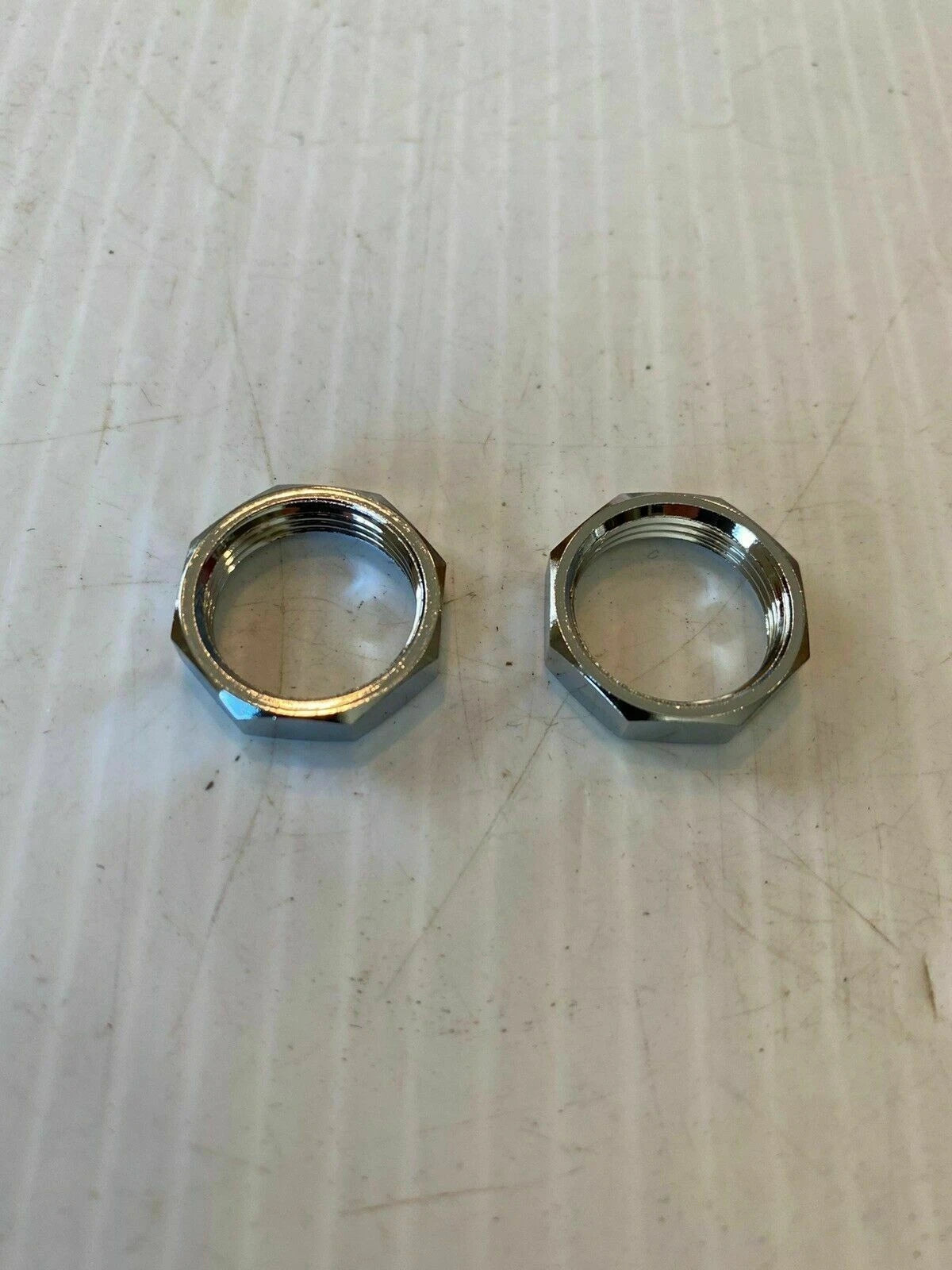 New Chrome Windshield Wiper Bezel Retaining Tower Nut 1947-1959 Chevy / GMC Truck