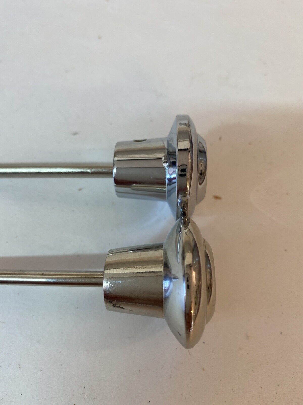 CHROME HEADLIGHT KNOB ROD Dash 1955  - 1959 CHEVY GMC TRUCK CORRECT