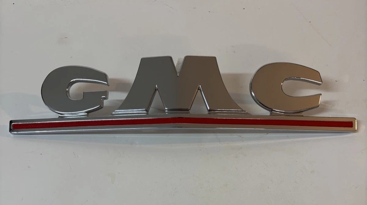 NEW 1947 - 1954 GMC Grill Truck front Emblem Name Plate